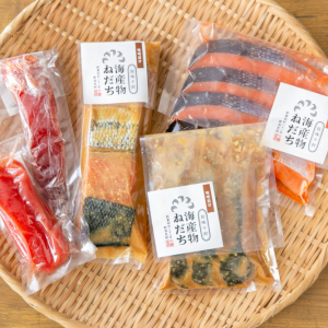 本造り銀鮭と漬け魚・魚卵セット